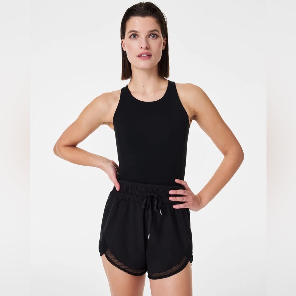 SPANX Exercise Romper
Color : black 
Size: XL